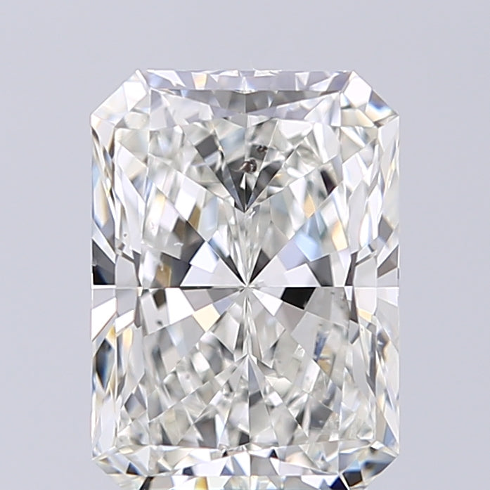 Lab-Grown 2.50 Carat Radiant Cut Diamond color H Clarity SI2 With GIA Certificate, precious stones, engagement diamonds