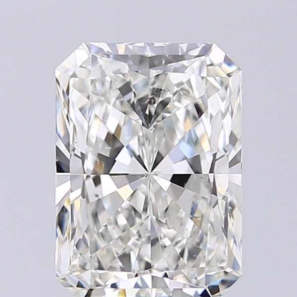 Lab-Grown 2.50 Carat Radiant Cut Diamond color H Clarity SI2 With GIA Certificate, precious stones, engagement diamonds