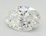 Lab-Grown 2.01 Carat Oval Shape Diamond color F Clarity VS1 With GIA Certificate, precious stones, engagement diamonds