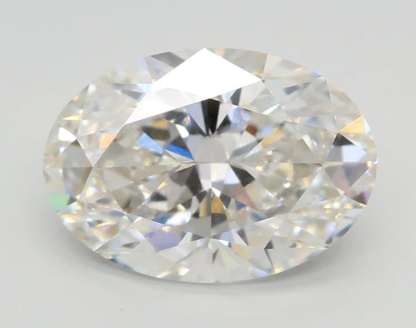Lab-Grown 2.51 Carat Oval Shape Diamond color G Clarity VS2 With GIA Certificate, precious stones, engagement diamonds