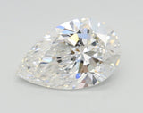 Lab-Grown 1.52 Carat Pear Shape Diamond color F Clarity VS1, precious stones, engagement diamonds