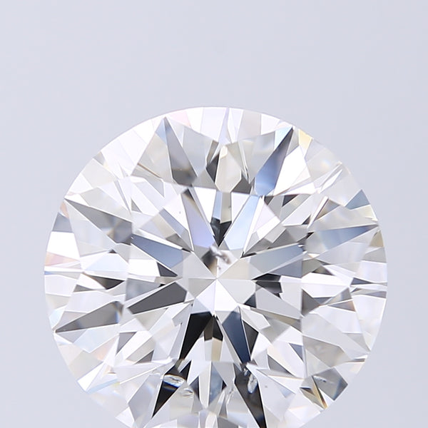 Lab-Grown 10.01 Carat Round Brilliant Diamond color E Clarity SI2 With GIA Certificate, precious stones, engagement diamonds
