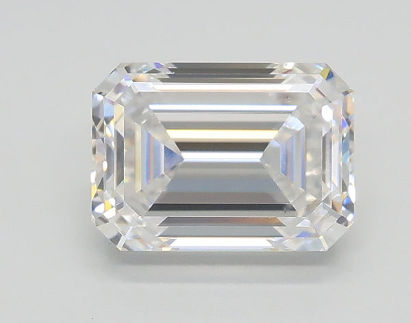 Lab-Grown 1.51 Carat Emerald Cut Diamond color E Clarity VS1, precious stones, engagement diamonds