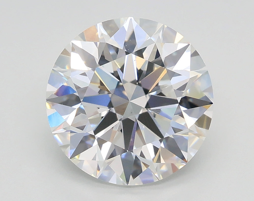 Lab-Grown 2.74 Carat Round Brilliant Diamond color F Clarity VS1 With GIA Certificate, precious stones, engagement diamonds