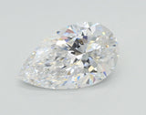 Lab-Grown 1.52 Carat Pear Shape Diamond color D Clarity VS2, precious stones, engagement diamonds