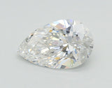 Lab-Grown 1.01 Carat Pear Shape Diamond color E Clarity VVS2, precious stones, engagement diamonds