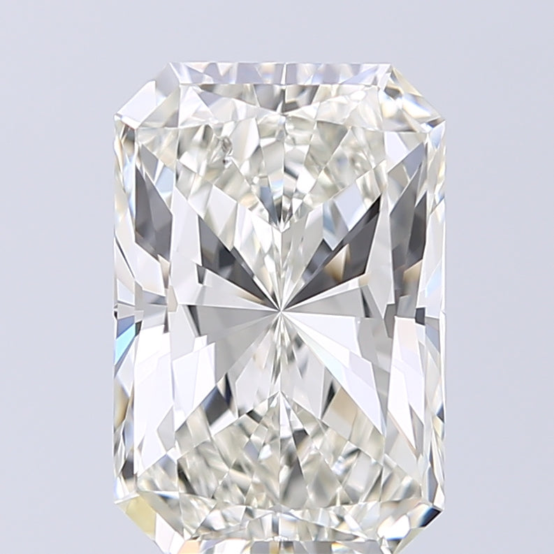Lab-Grown 5.01 Carat Radiant Cut Diamond color J Clarity SI1 With GIA Certificate, precious stones, engagement diamonds