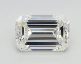 Lab-Grown 3.50 Carat Emerald Cut Diamond color G Clarity VS1, precious stones, engagement diamonds