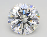 Lab-Grown 5.54 Carat Round Brilliant Diamond color G Clarity VS1, precious stones, engagement diamonds