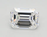 Lab-Grown 1.50 Carat Emerald Cut Diamond color D Clarity VS2 With GIA Certificate, precious stones, engagement diamonds