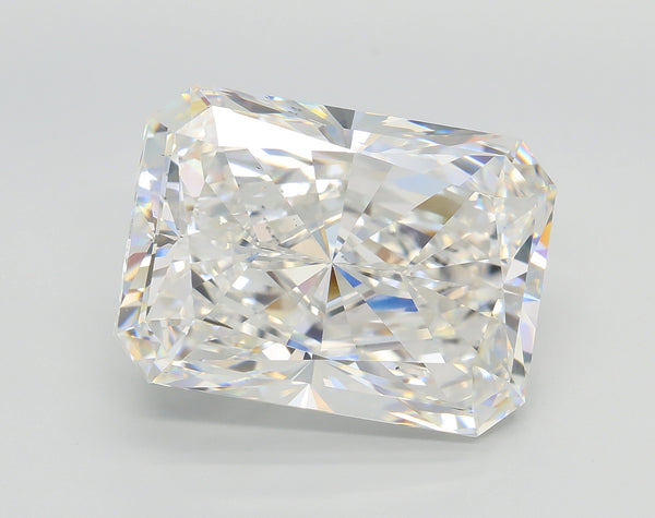 Lab-Grown 10.26 Carat Radiant Cut Diamond color F Clarity VS2, precious stones, engagement diamonds