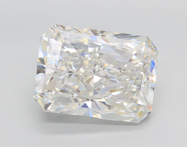 Lab-Grown 12.03 Carat Radiant Cut Diamond color F Clarity VS2, precious stones, engagement diamonds