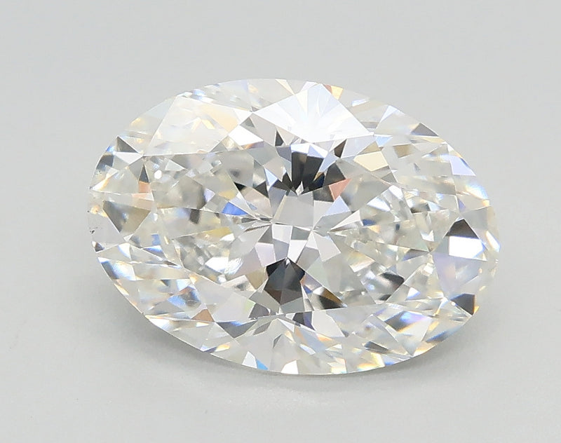 Lab-Grown 2.02 Carat Oval Shape Diamond color E Clarity VS1, precious stones, engagement diamonds