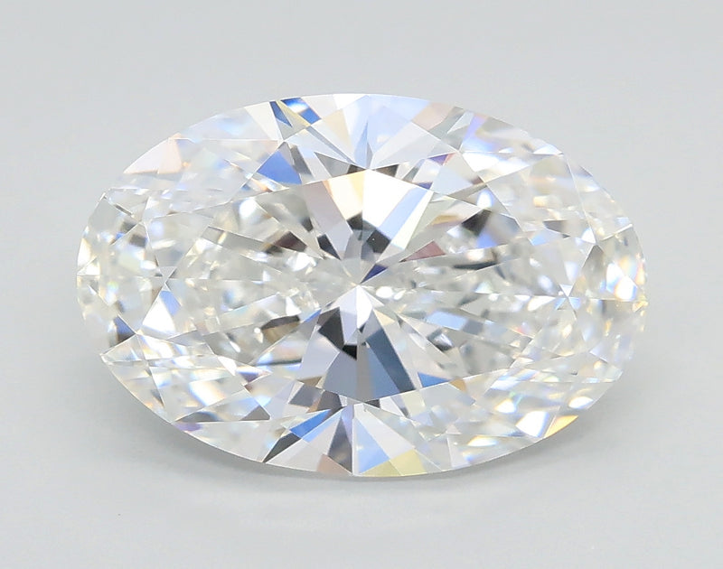 Lab-Grown 3.01 Carat Oval Shape Diamond color E Clarity VVS2 With GIA Certificate, precious stones, engagement diamonds