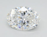 Lab-Grown 2.52 Carat Oval Shape Diamond color E Clarity VS1 With GIA Certificate, precious stones, engagement diamonds