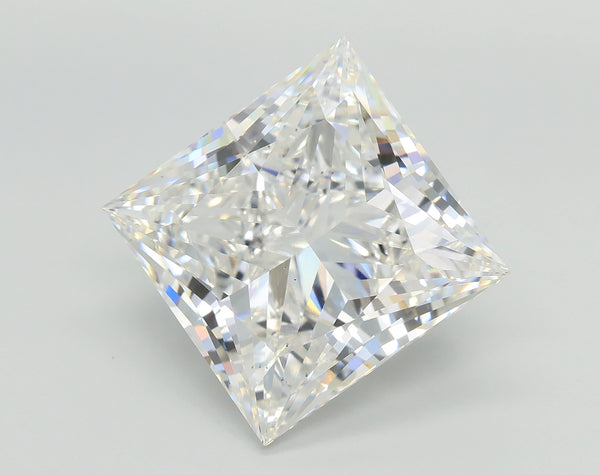 Lab-Grown 8.06 Carat Princess Cut Diamond color F Clarity VS2, precious stones, engagement diamonds