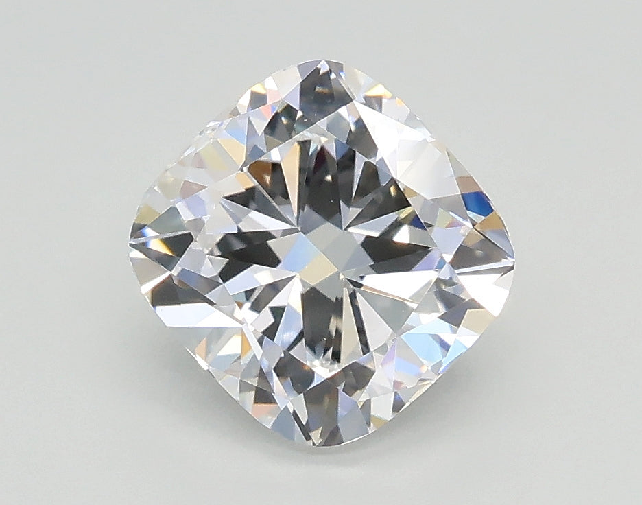 Lab-Grown 1.51 Carat Cushion Modified Brilliant Cut Diamond color D Clarity VVS2 With GIA Certificate, precious stones, engagement diamonds
