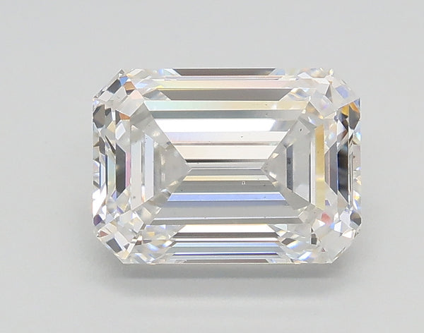 Lab-Grown 1.52 Carat Emerald Cut Diamond color E Clarity VS1, precious stones, engagement diamonds