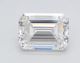 Lab-Grown 1.51 Carat Emerald Cut Diamond color D Clarity VS1, precious stones, engagement diamonds