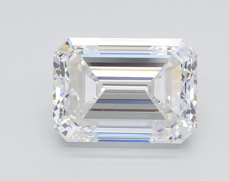 Lab-Grown 1.51 Carat Emerald Cut Diamond color D Clarity VS1, precious stones, engagement diamonds