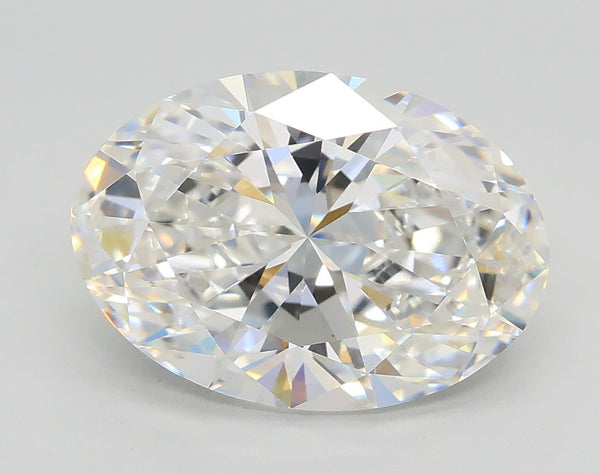 Lab-Grown 3.01 Carat Oval Shape Diamond color F Clarity VVS2, precious stones, engagement diamonds