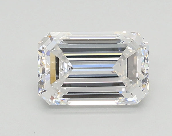 Lab-Grown 1.00 Carat Emerald Cut Diamond color D Clarity VVS2, precious stones, engagement diamonds