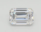 Lab-Grown 1.05 Carat Emerald Cut Diamond color E Clarity VS1, precious stones, engagement diamonds