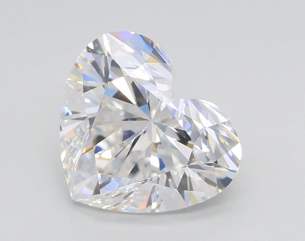 Lab-Grown 2.01 Carat Heart Shape Diamond color D Clarity VS1 With GIA Certificate, precious stones, engagement diamonds