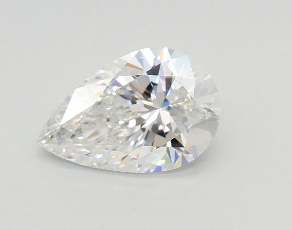 Lab-Grown 1.02 Carat Pear Shape Diamond color D Clarity VS1, precious stones, engagement diamonds