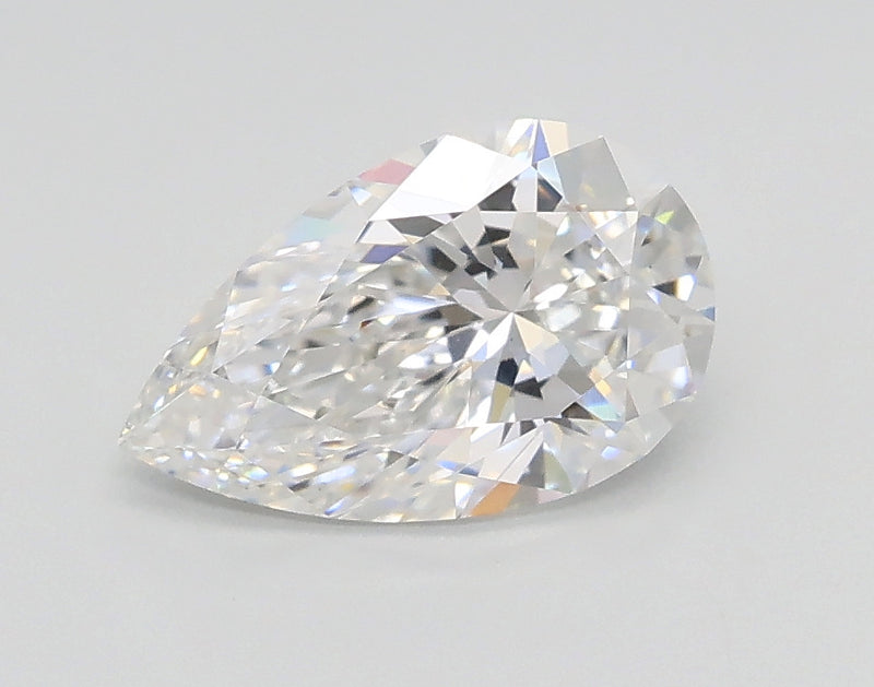 Lab-Grown 1.02 Carat Pear Shape Diamond color E Clarity VS1, precious stones, engagement diamonds