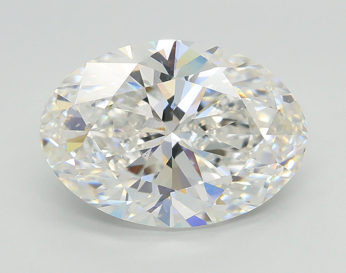 Lab-Grown 4.01 Carat Oval Shape Diamond color F Clarity VS1, precious stones, engagement diamonds