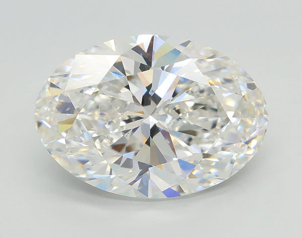 Lab-Grown 4.01 Carat Oval Shape Diamond color F Clarity VS1, precious stones, engagement diamonds