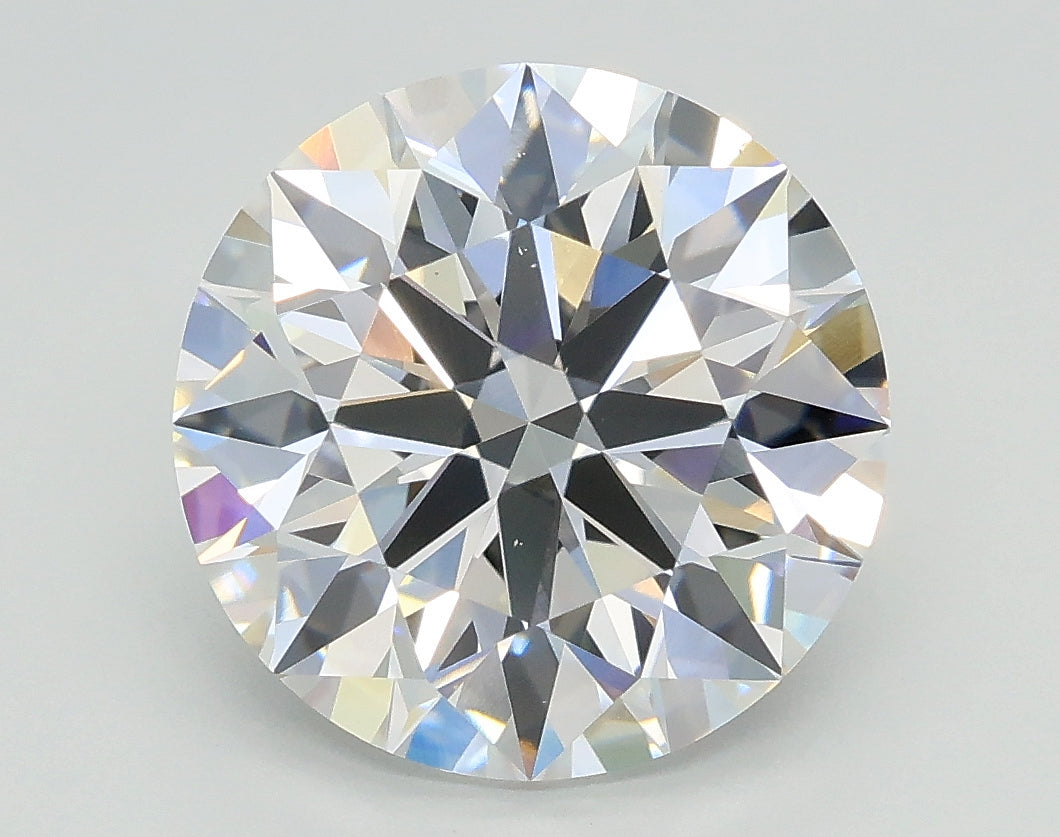 Lab-Grown 3.50 Carat Round Brilliant Diamond color E Clarity VS1, precious stones, engagement diamonds