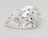 Lab-Grown 4.04 Carat Pear Shape Diamond color G Clarity VS1, precious stones, engagement diamonds