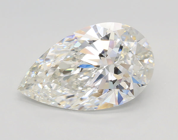 Lab-Grown 4.04 Carat Pear Shape Diamond color G Clarity VS1, precious stones, engagement diamonds