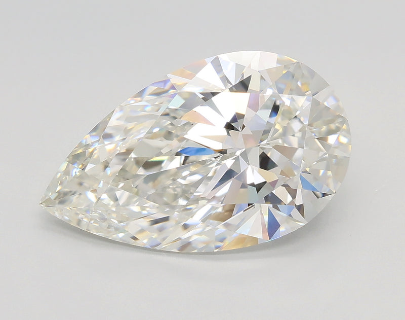 Lab-Grown 4.04 Carat Pear Shape Diamond color G Clarity VS1, precious stones, engagement diamonds