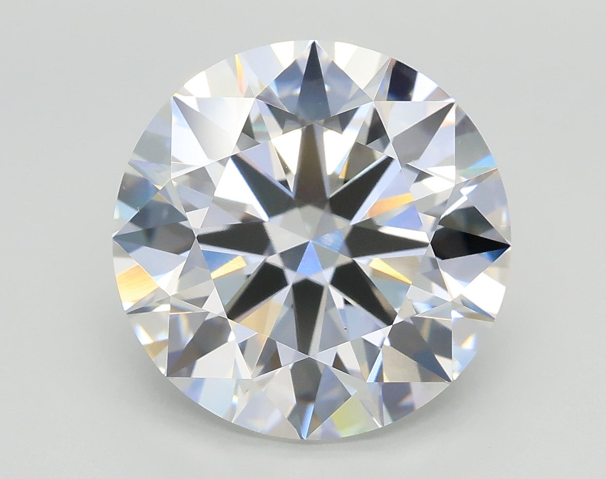 Lab-Grown 5.03 Carat Round Brilliant Diamond color F Clarity VS1 With GIA Certificate, precious stones, engagement diamonds