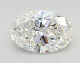 Lab-Grown 2.70 Carat Oval Shape Diamond color F Clarity VS1 With GIA Certificate, precious stones, engagement diamonds