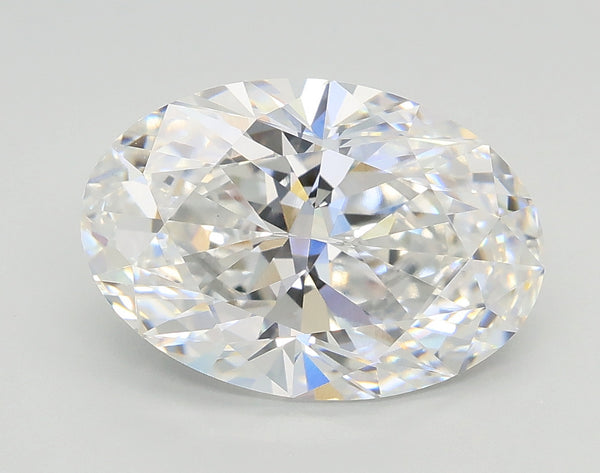 Lab-Grown 3.05 Carat Oval Shape Diamond color E Clarity VS1 With GIA Certificate, precious stones, engagement diamonds