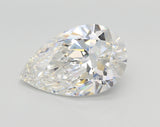 Lab-Grown 3.51 Carat Pear Shape Diamond color F Clarity VS1 With GIA Certificate, precious stones, engagement diamonds