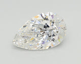 Lab-Grown 1.02 Carat Pear Shape Diamond color F Clarity VVS2 With GIA Certificate, precious stones, engagement diamonds