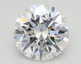 Lab-Grown 2.54 Carat Round Brilliant Diamond color E Clarity VS2 With GIA Certificate, precious stones, engagement diamonds