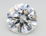 Lab-Grown 1.76 Carat Round Brilliant Diamond color E Clarity VS2, precious stones, engagement diamonds