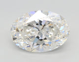 Lab-Grown 2.52 Carat Oval Shape Diamond color F Clarity VS1 With GIA Certificate, precious stones, engagement diamonds