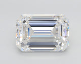 Lab-Grown 7.01 Carat Emerald Cut Diamond color E Clarity VS1 With GIA Certificate, precious stones, engagement diamonds