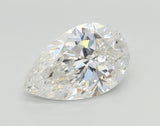 Lab-Grown 2.58 Carat Pear Shape Diamond color F Clarity VS1 With GIA Certificate, precious stones, engagement diamonds