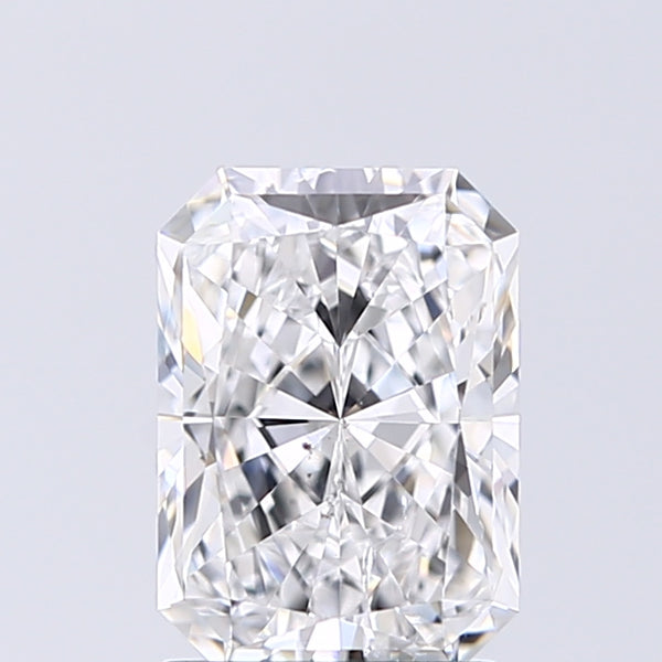 Lab-Grown 1.51 Carat Radiant Cut Diamond color E Clarity SI2 With GIA Certificate, precious stones, engagement diamonds