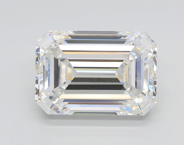 Lab-Grown 3.02 Carat Emerald Cut Diamond color E Clarity VS2 With GIA Certificate, precious stones, engagement diamonds