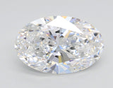 Lab-Grown 2.01 Carat Oval Shape Diamond color D Clarity VS1 With GIA Certificate, precious stones, engagement diamonds