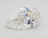 Lab-Grown 2.01 Carat Pear Shape Diamond color E Clarity VS1, precious stones, engagement diamonds